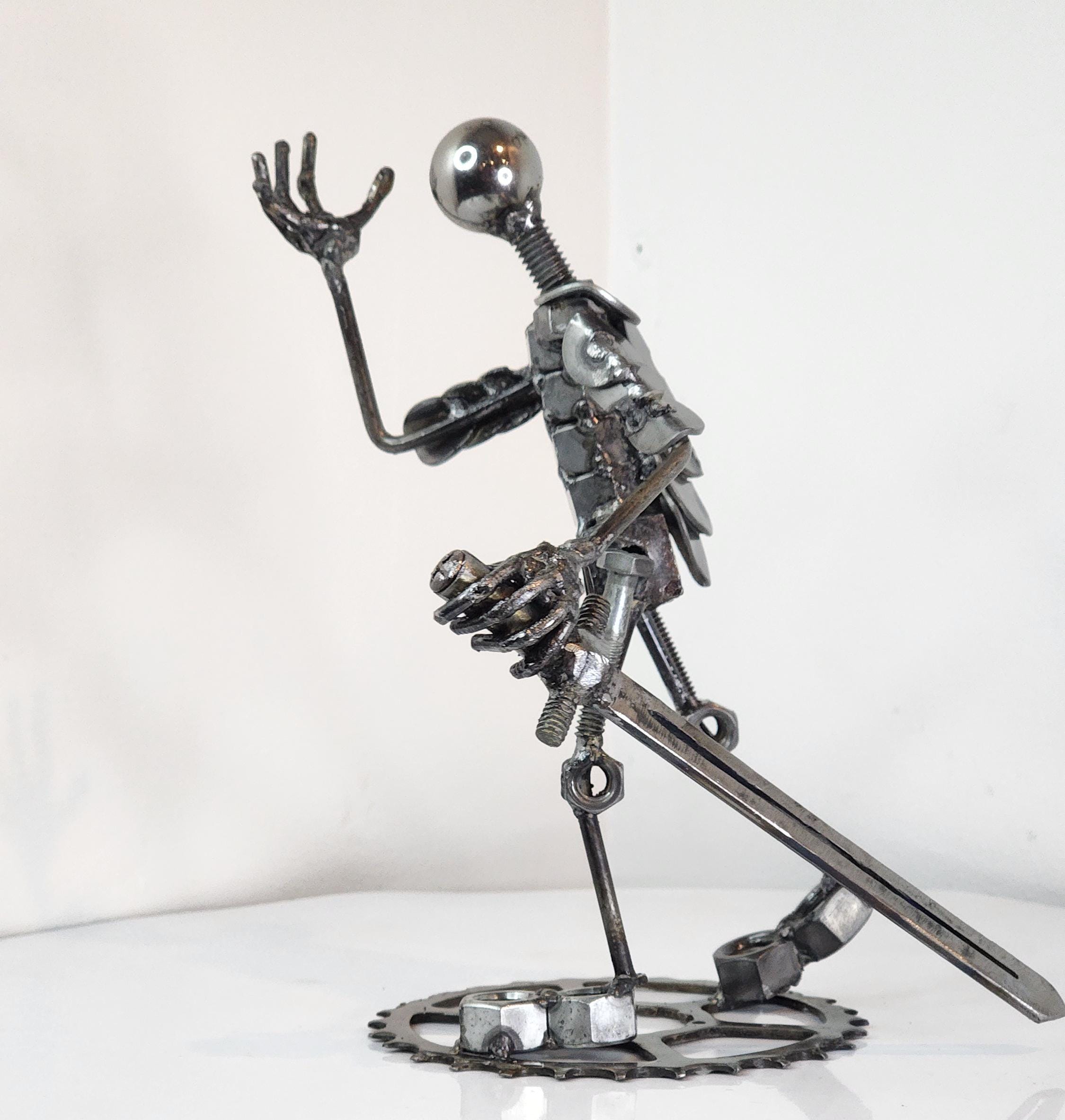 Vengeance, Custom Welded Sculpture. Handmade Metal Artwork