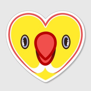 Autocollant vinyle Team Twinkie Heart