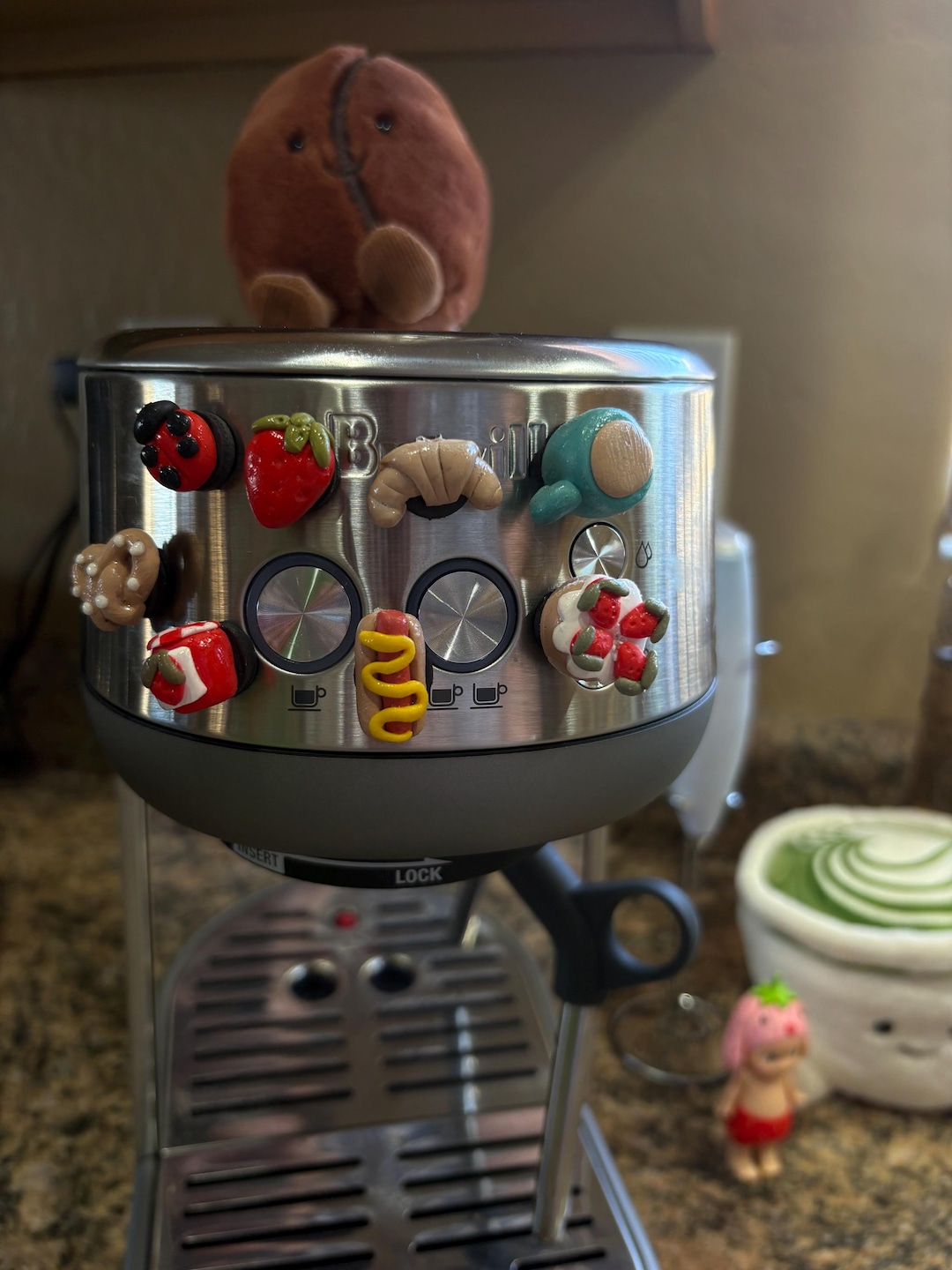 Clay Food Magnets (5 Magnet Pack) - Etsy