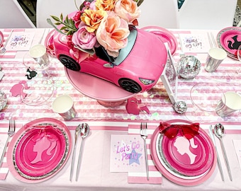 CUSTOM: Let's Go Party! Party Box- Tablescape, Birthday, Bachelorette, Girls Night