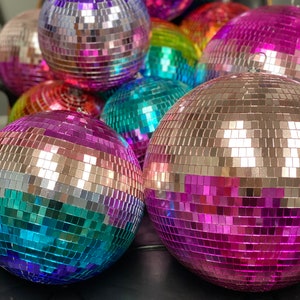 Colorful Disco Balls Assorted Sizes and Colors Stunning, Glam, Home or Office Décor, Party Décor, Events image 8