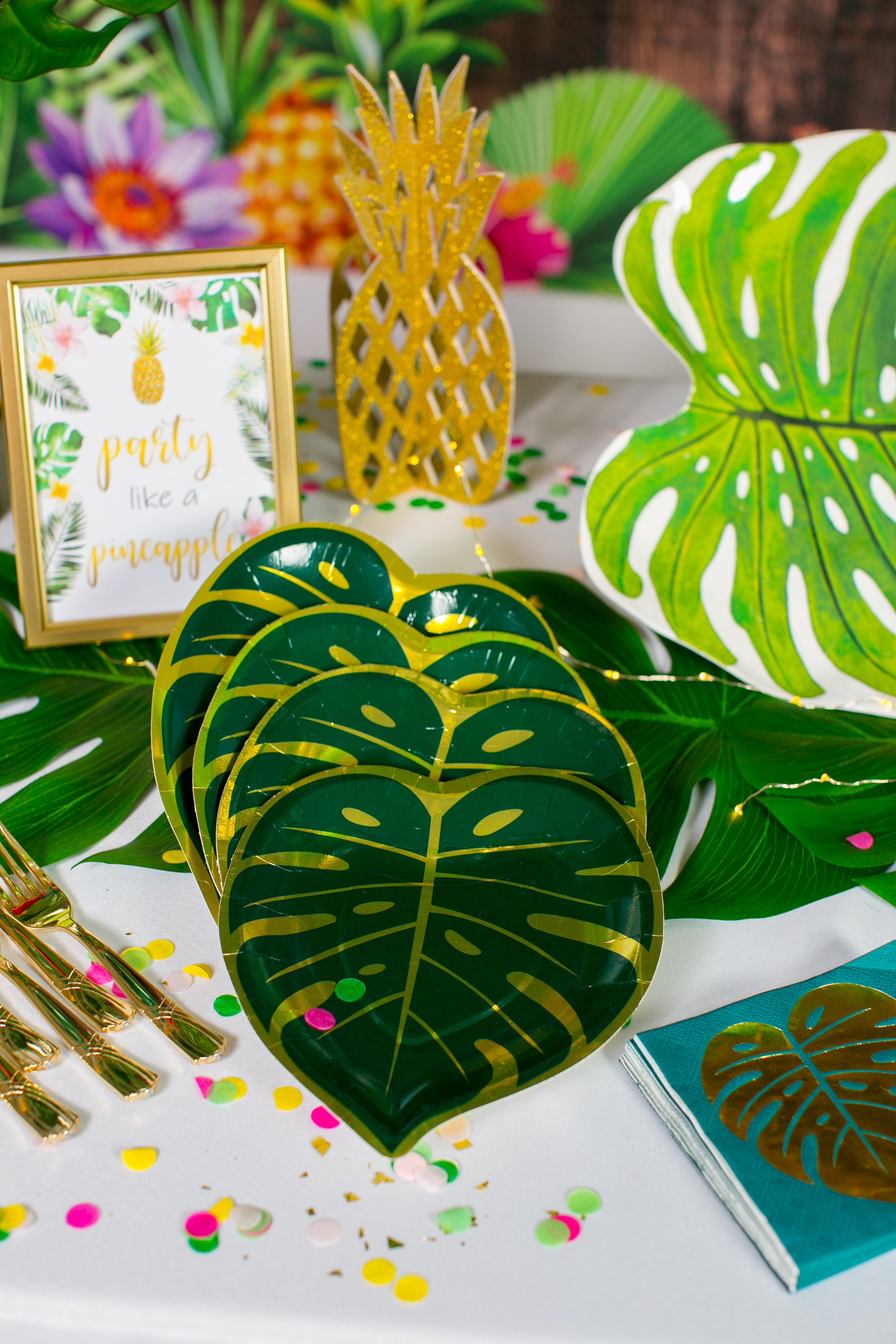 Tropic Vibes Party in a Box (mini) - Etsy