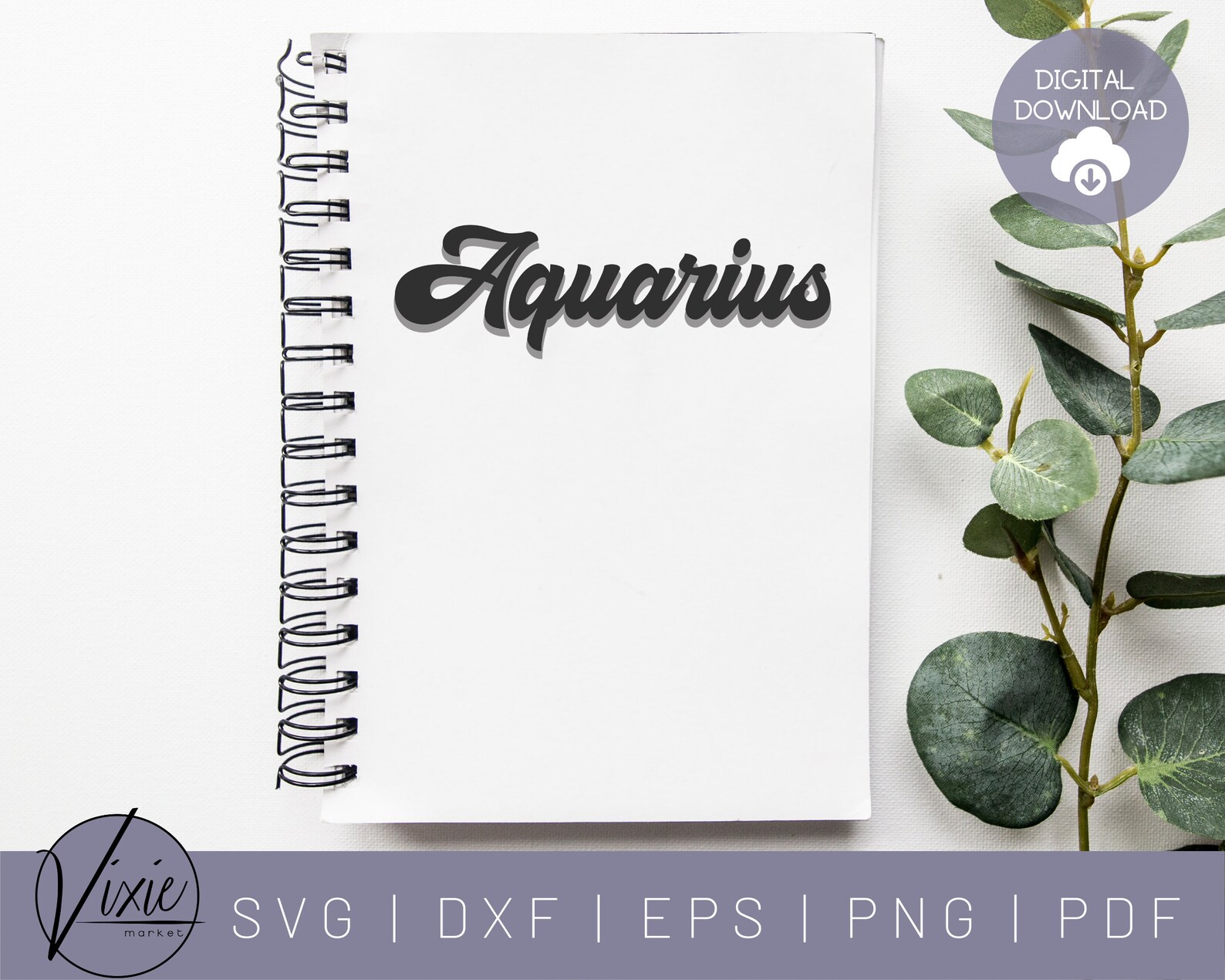 Download Aquarius SVG January Birthday Svg February Birthday Svg | Etsy