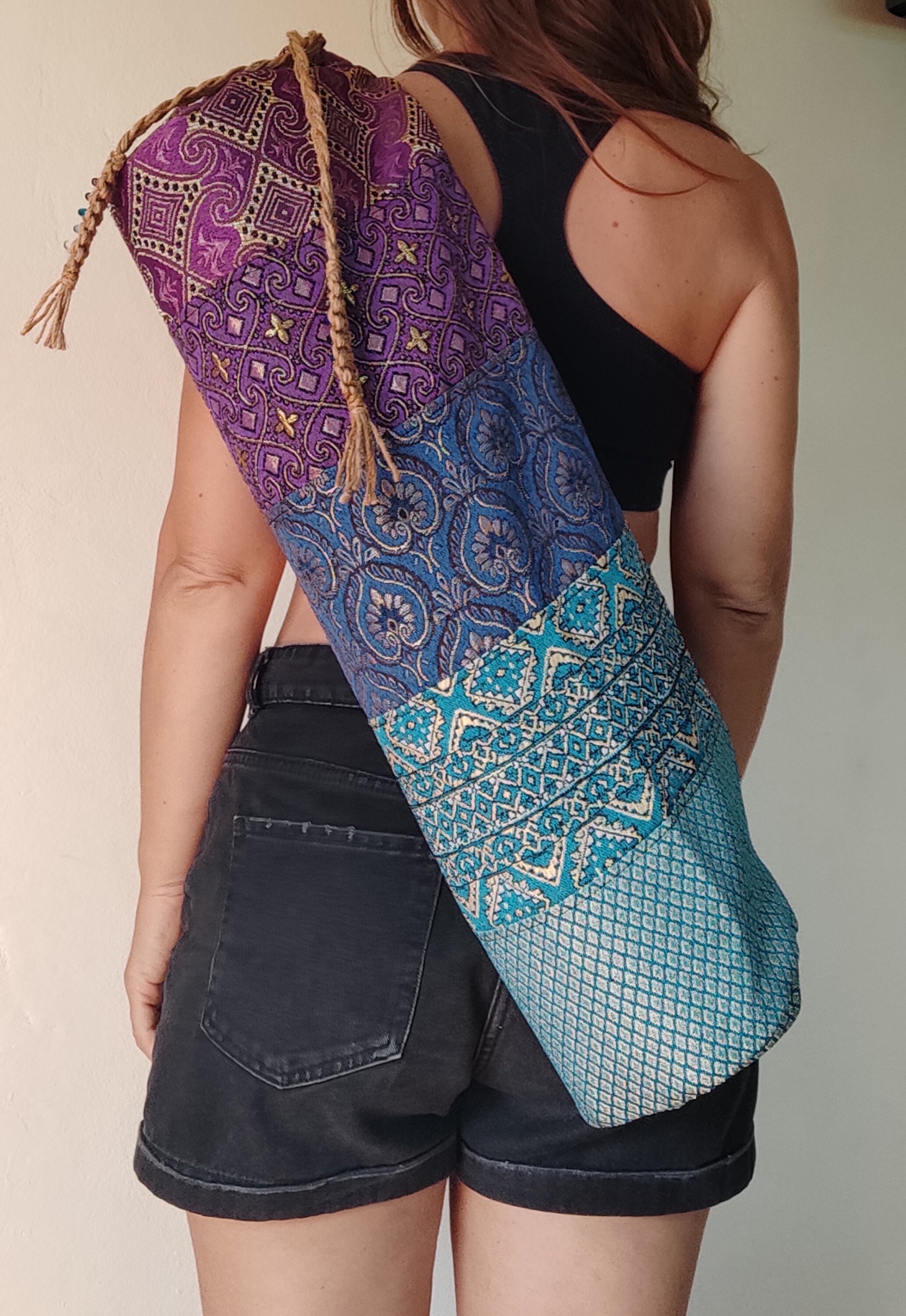 Yoga Mat Bag Hippie Yoga Bag Gift for Yogi Boho Yoga Bag Etsy UK