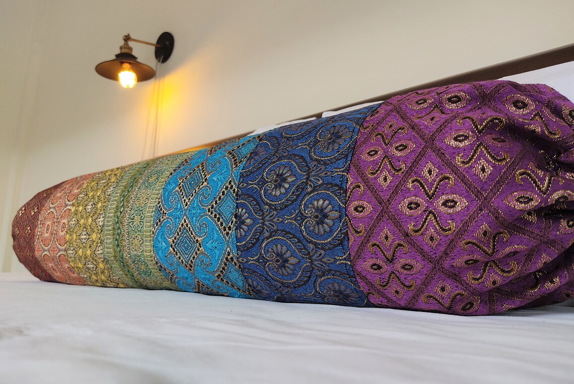 Round Bolster Pillow Cover Body Pillow Bolster Cover Nursery Etsy