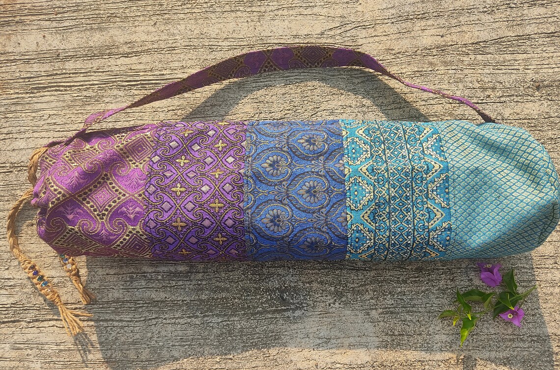 Yoga Mat Bag Hippie Yoga Bag Gift for Yogi Boho Yoga Bag Etsy UK