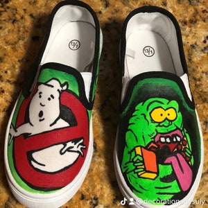 Ghost Busters Shoes | Ghost Busters | Ghost Buster | Ghost Busters Custom Shoes | Custom Ghost Buster Shoes | Ghost | Buster