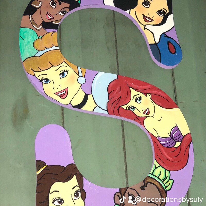 Painted Wood Letters - Etsy