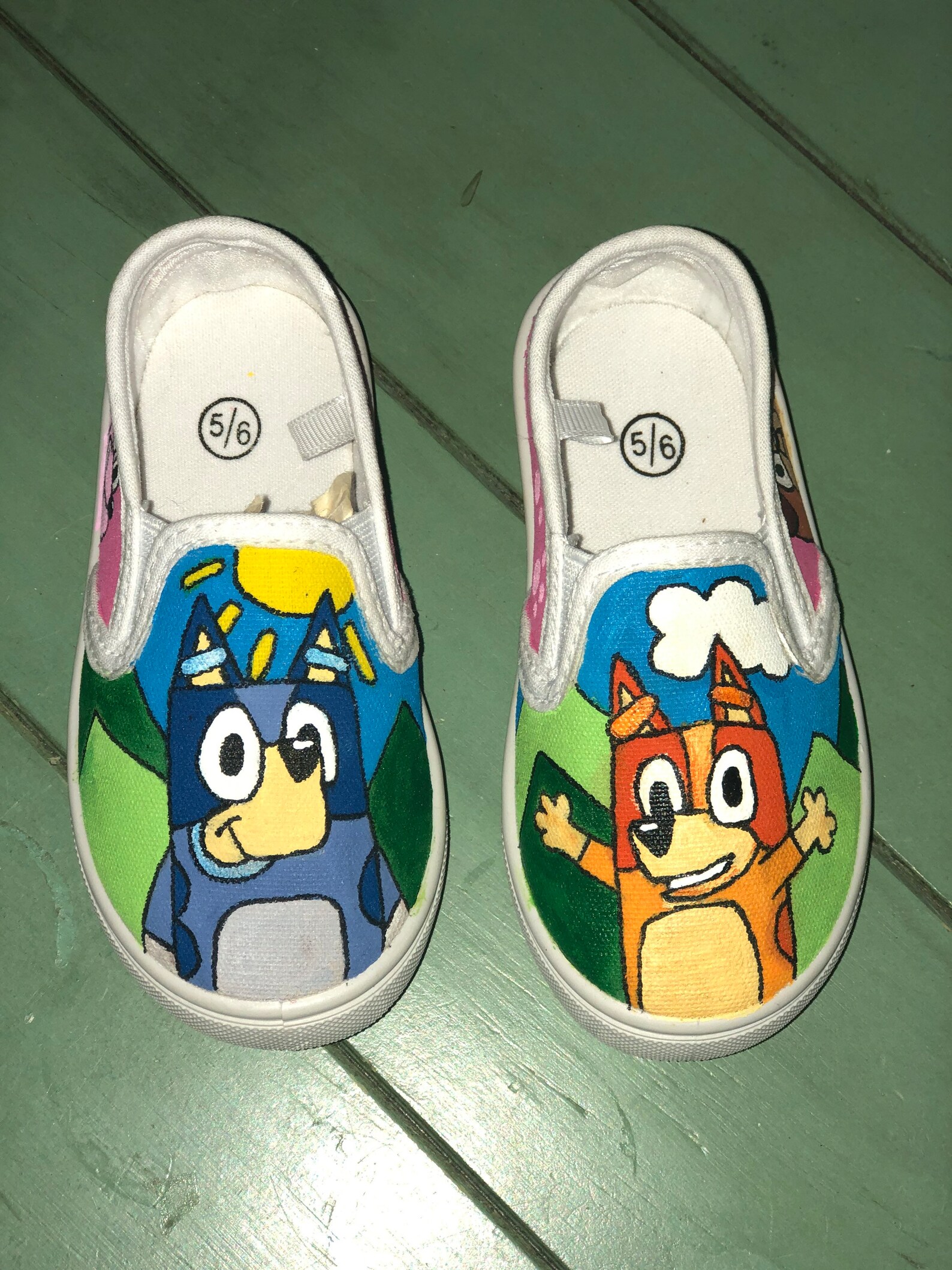 Bluey Shoes Etsy
