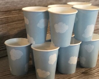 Cloud Cups / Custom Cups / Birthdays / Kids Birthdays / Unique Gifts / Custom Items / Hand Painted