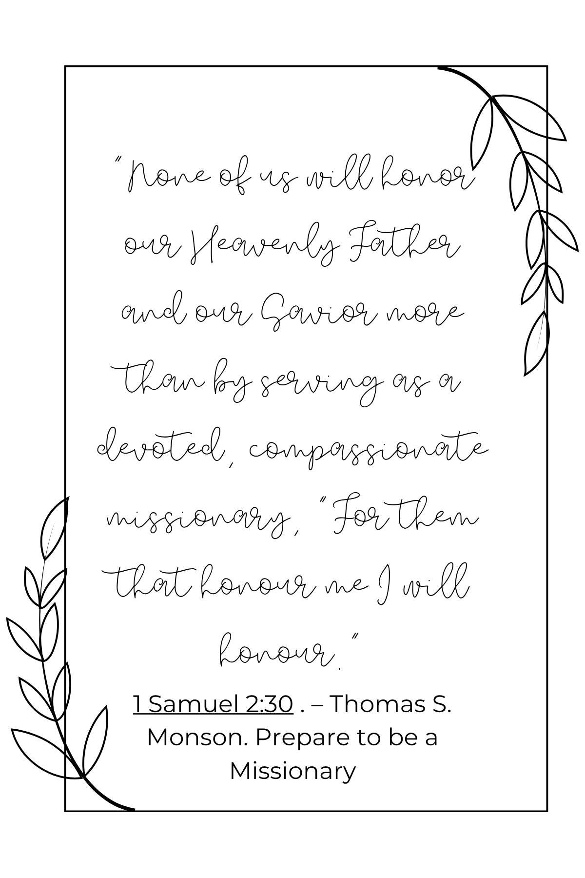 Missionary LDS Quote Printables | 4x6 Inspirational Cards | Latter-day ...