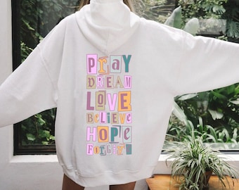 Christian Hoodie Trust in the Lord Christian Clothes Christian Merch Christian Crewneck Christian Streetwear Worship Shirt Faith Based Jesus