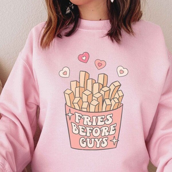 Valentine's Day Sweatshirt Funny Valentines Sweatshirt Valentines Sweater Heart Sweatshirt Galentines Day Retro Valentine Cute Valentines