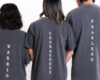 Courageous Shirt Worship Shirt Faith based Shirt Made to Worship Christian Clothes Christian Merch Christian Crewneck Jesus Clothes Jesus Is