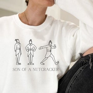 Elf Sweatshirt Son of a Nutcracker Sweatshirt Funny Christmas Sweatshirt Christmas Crewneck Holiday Sweater Trendy Sweatshirt Bye Buddy