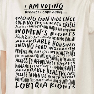 I am Voting shirt Vote Shirt Activist shirt Lgbt shirt Equal Rights Shirt We the People Bans off our Bodies Feminist hoodie Vote Tshirt LGBT image 2