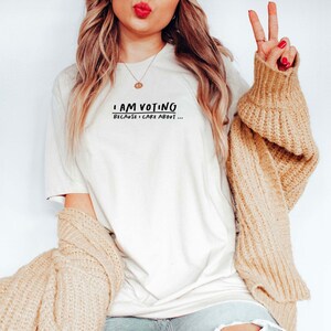 I am Voting shirt Vote Shirt Activist shirt Lgbt shirt Equal Rights Shirt We the People Bans off our Bodies Feminist hoodie Vote Tshirt LGBT image 7