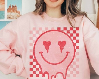 Womens Valentine Sweatshirt Women Valentines Day Shirt Valentine's Day Gifts for her Valentines Shirt Valentines Sweater Heart sweatshirt
