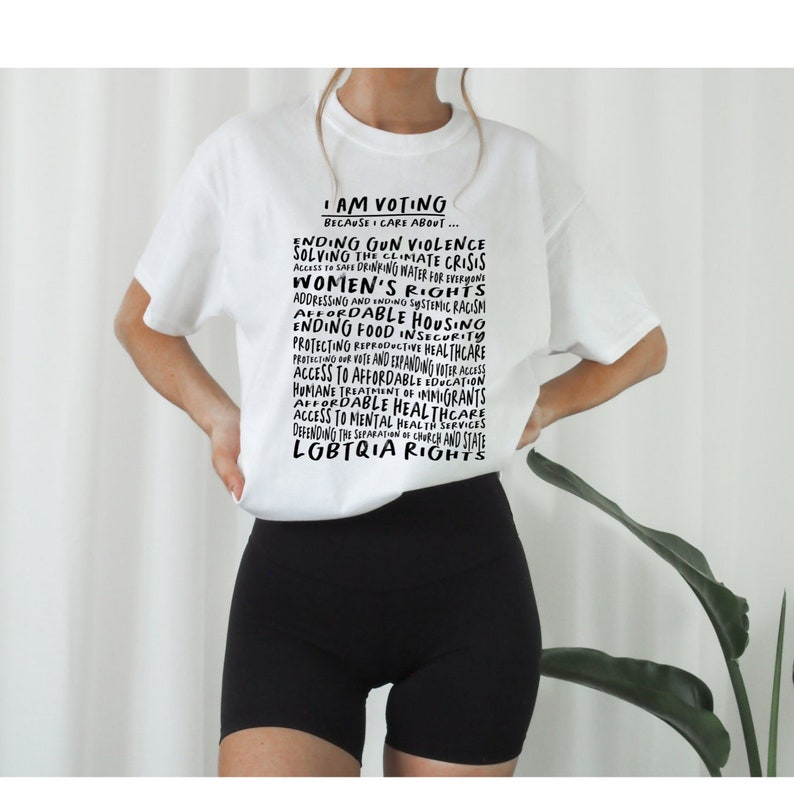 I am Voting shirt Vote Shirt Activist shirt Lgbt shirt Equal Rights Shirt We the People Bans off our Bodies Feminist hoodie Vote Tshirt LGBT image 6