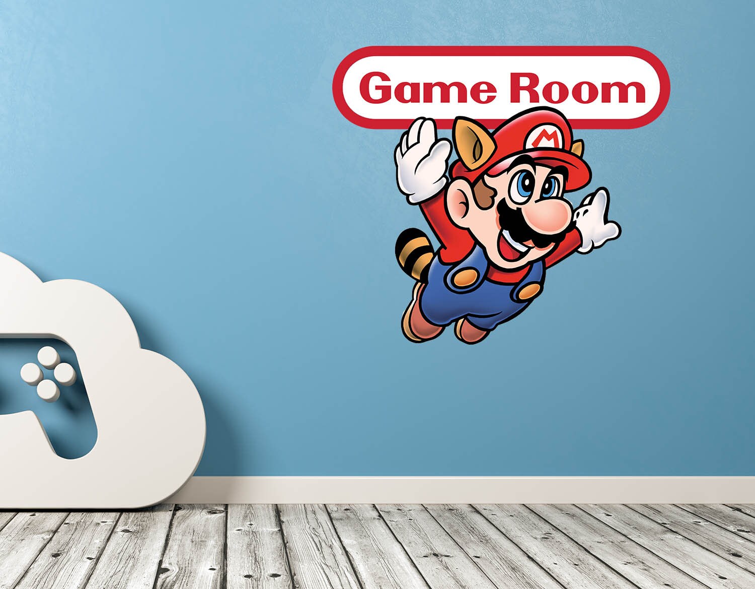 Super Mario Inspired Decal Mario Decal Game Room Mario Kart Etsy UK