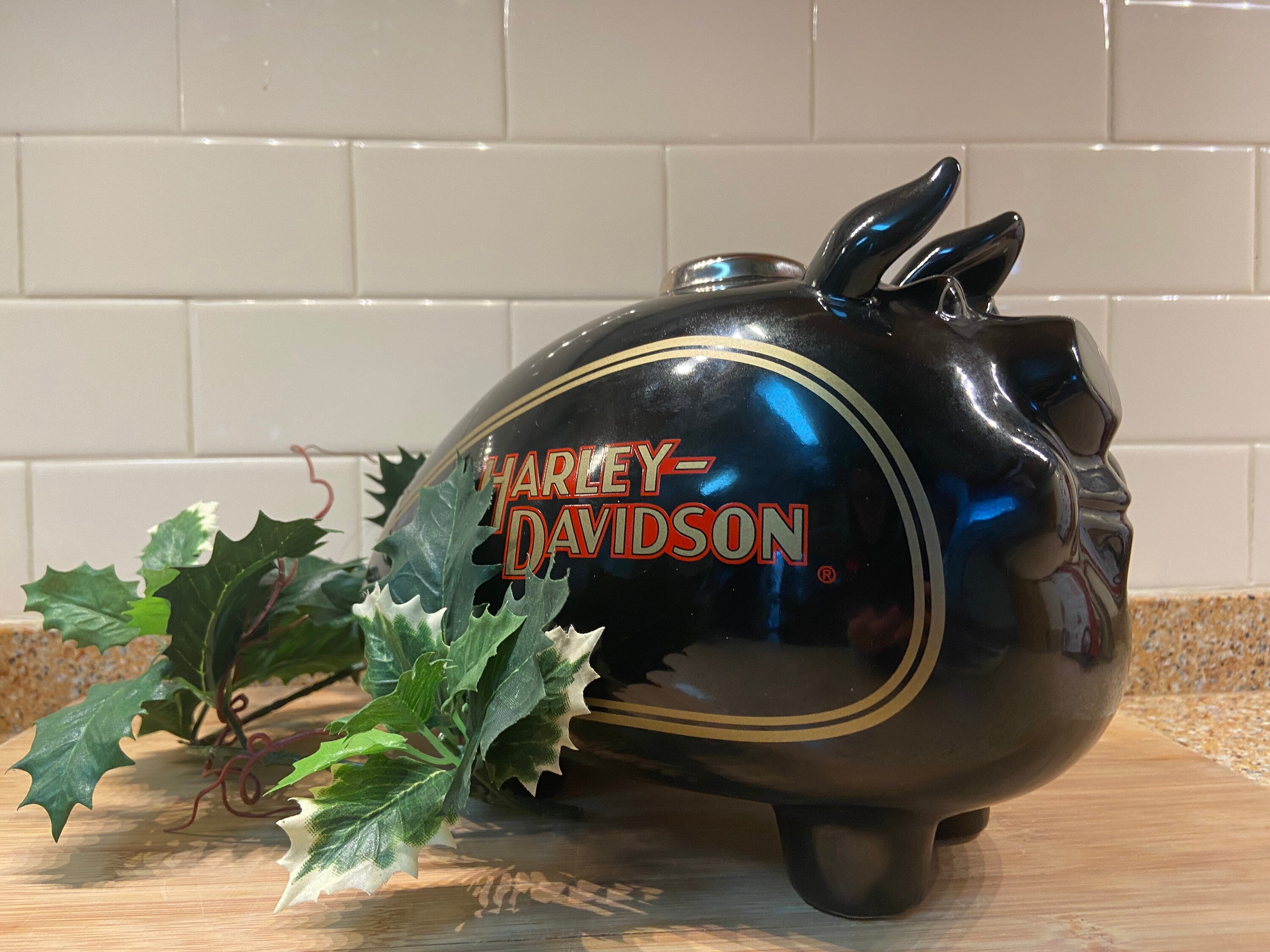 harley davidson piggy banks