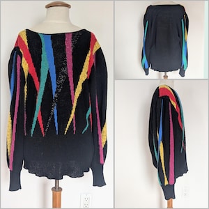 80s Graphic Sweater