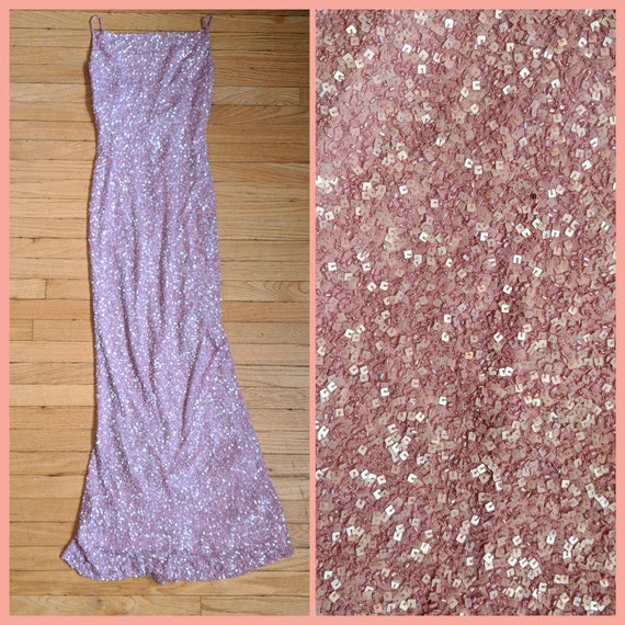 Barbie Pink Beaded Gown
