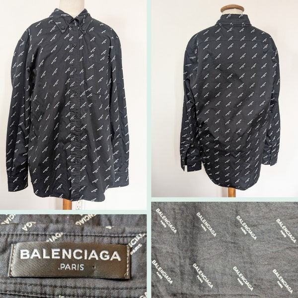 Balenciaga Print Shirt