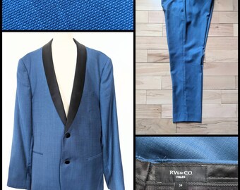 Tuxedo bleu vintage