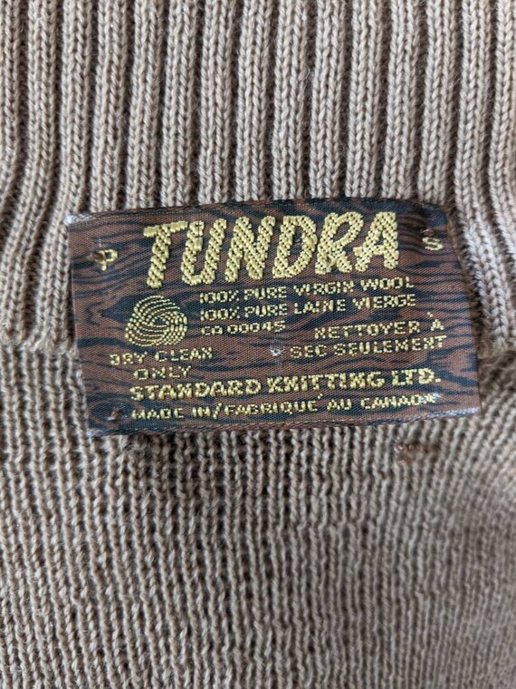 Tundra Wool and Suede Full Zip Sweater - image 7