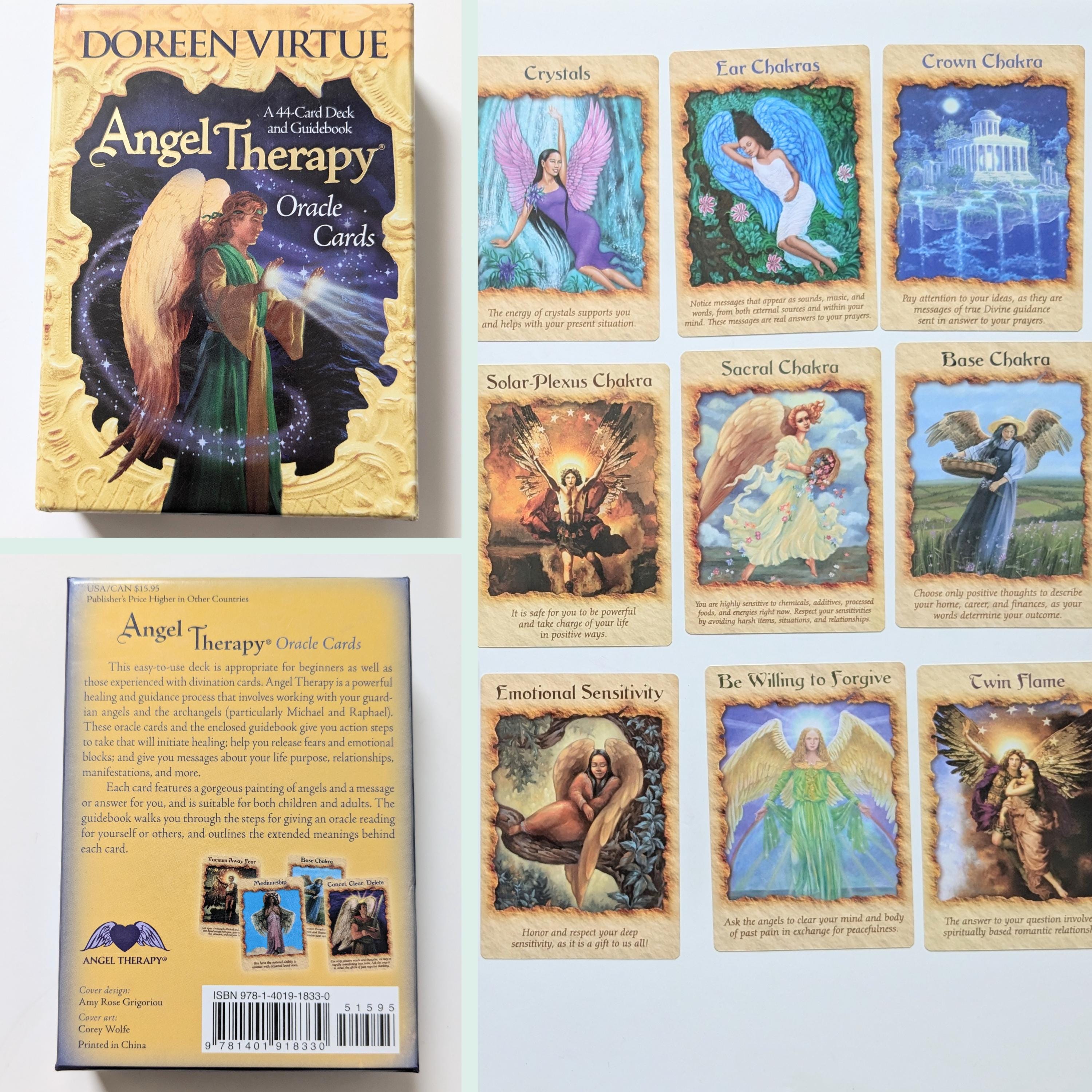 Healing With the Angels Oracle Cards Healing With the Angels Oracle Cards