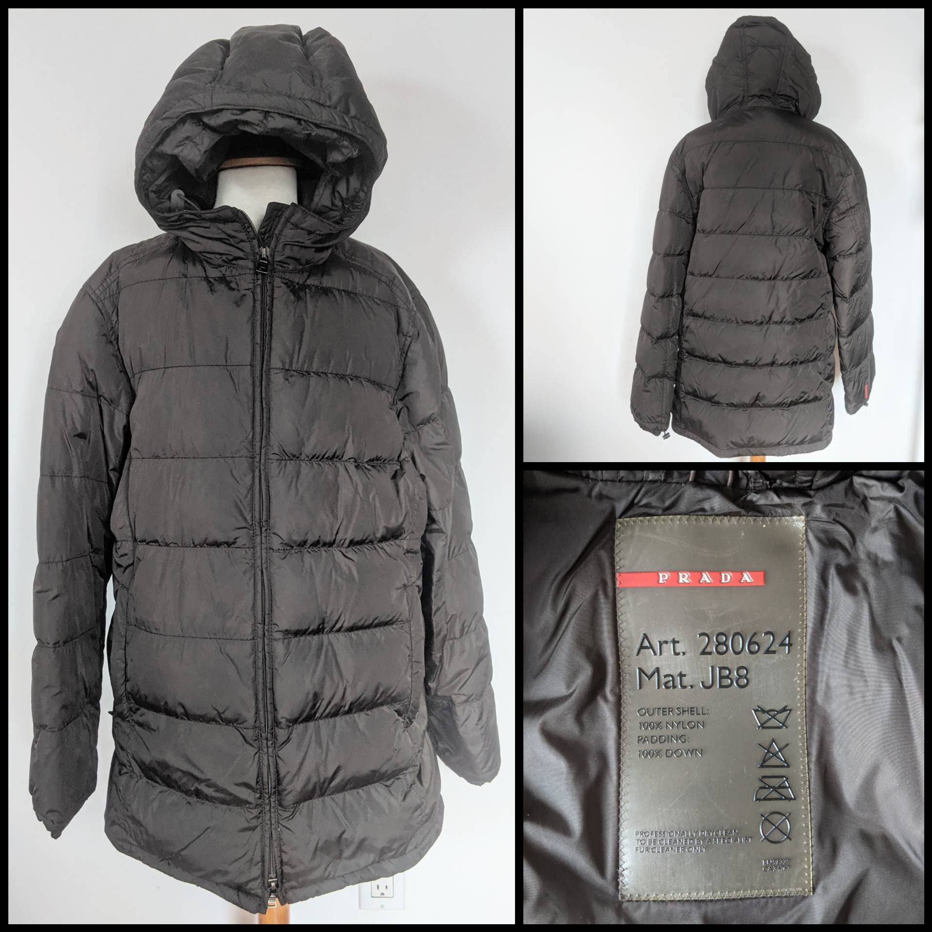 PRADA SKI JACKET MUTLI POCKET