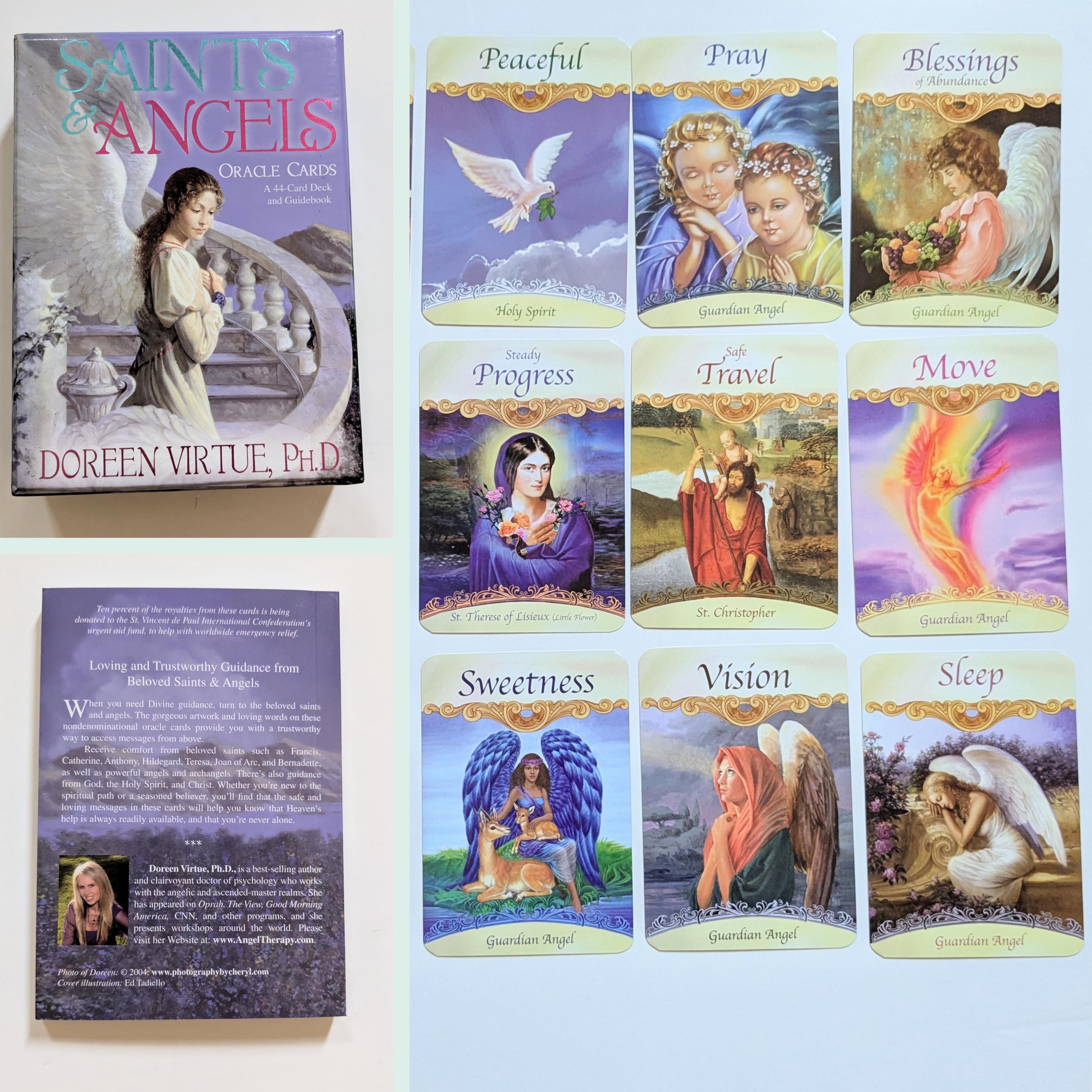 Saints and Angels Oracle Cards Saints and Angels Oracle Cards