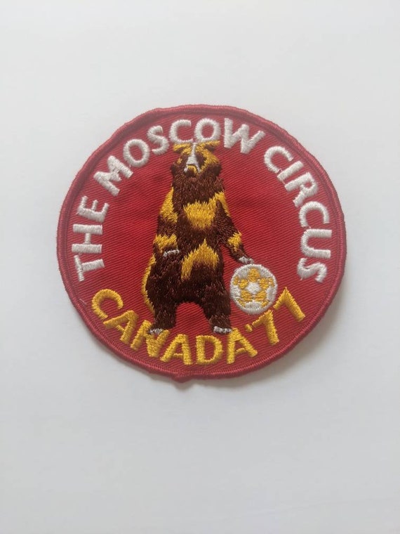 4 inch Vintage Moscow Circus Patch