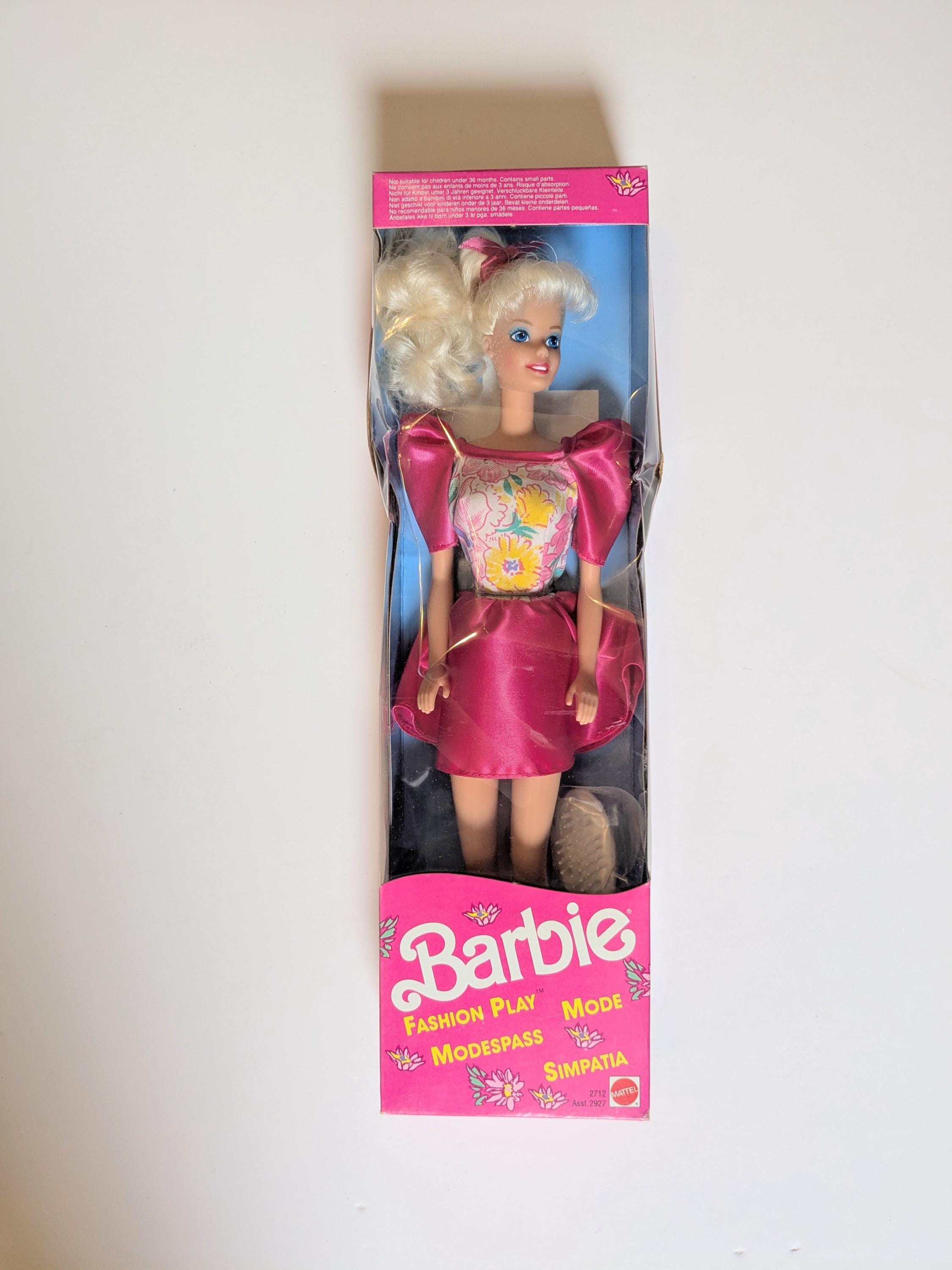 Tenue Pour Poupée Barbie Mattel - Occasion, Modèle 2927, Personnage Barbie