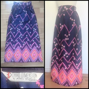 Long Flower Power Skirt