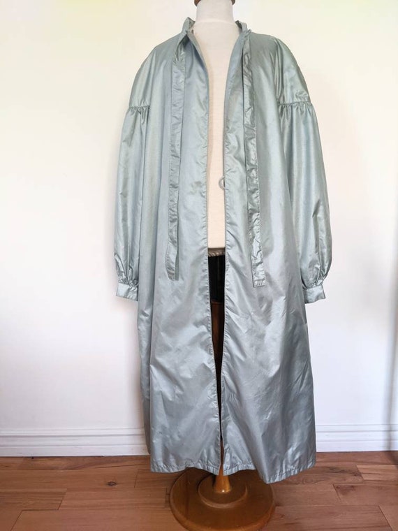 Vintage Silver Raincoat - image 3