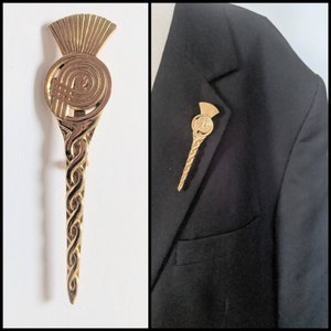 Retro Large Ornate Stick Pin