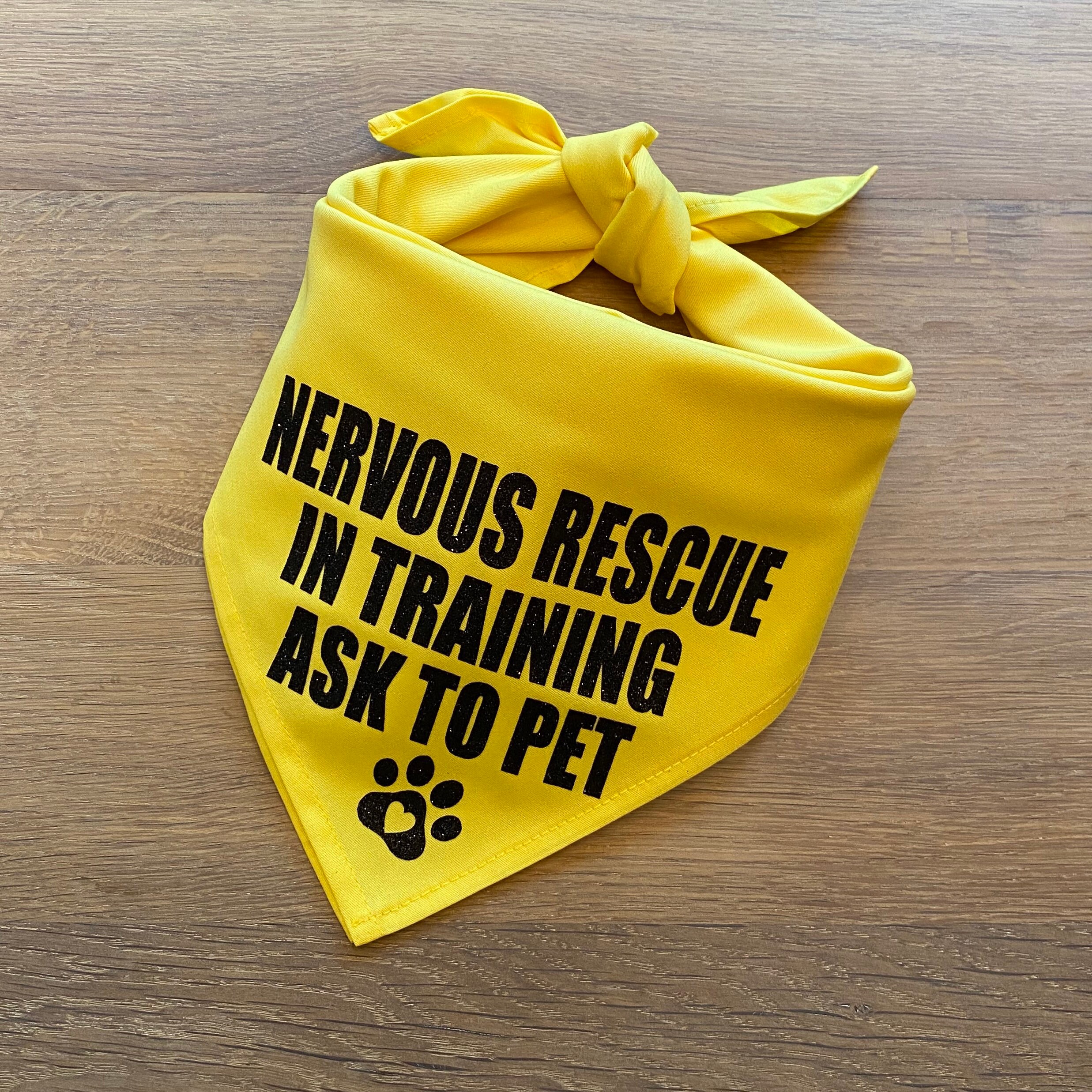 rescue dog bandana