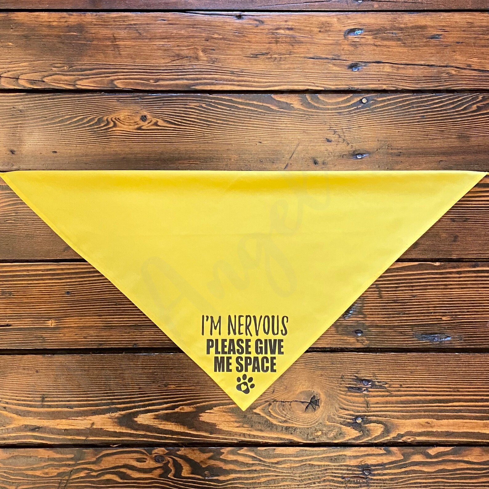 I'M NERVOUS Dog Bandana for Large Dogs Please Give Me Etsy