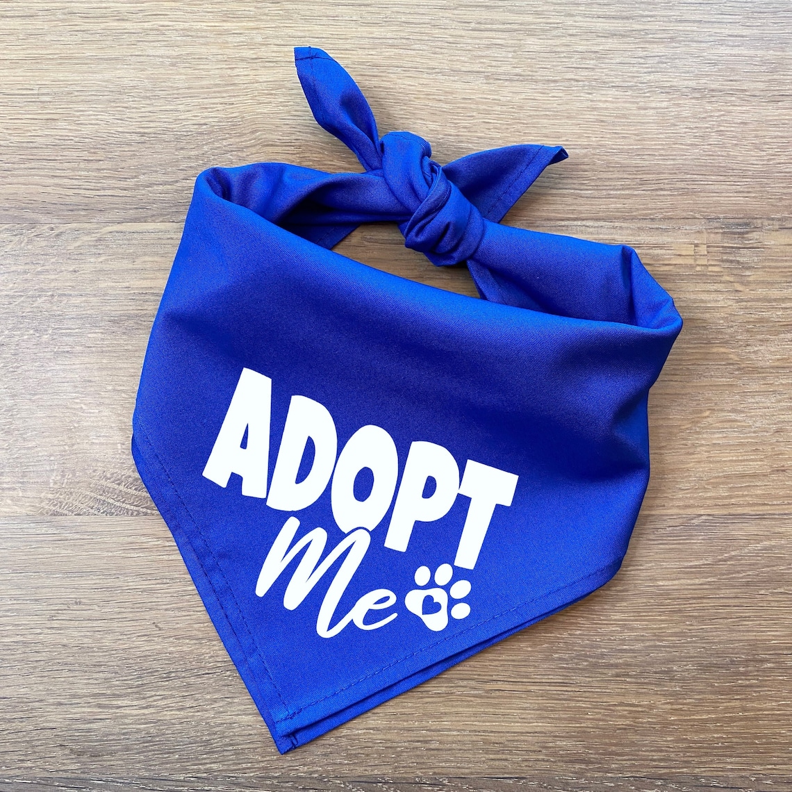 ADOPT Me Dog Bandana for Large Dogs Rescue Dog Bandana cute Etsy