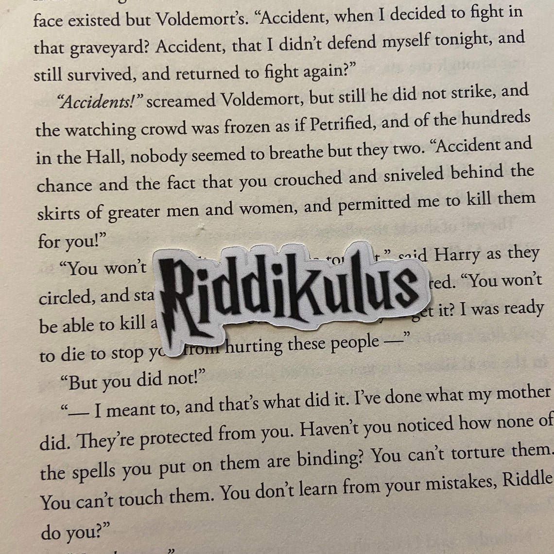 Harry Potter Spells Sticker Harry Potter Spells Harry Potter Etsy