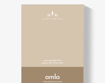 100% Organic and Pure Amla Powder | Indian Gooseberry | Deep Hair Conditioning