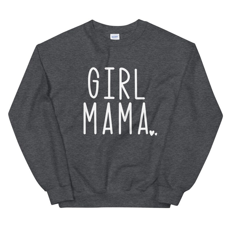 Girl Mama Sweatshirt Mom Sweater, Boy Mom Sweatshirt, Gift for Mom