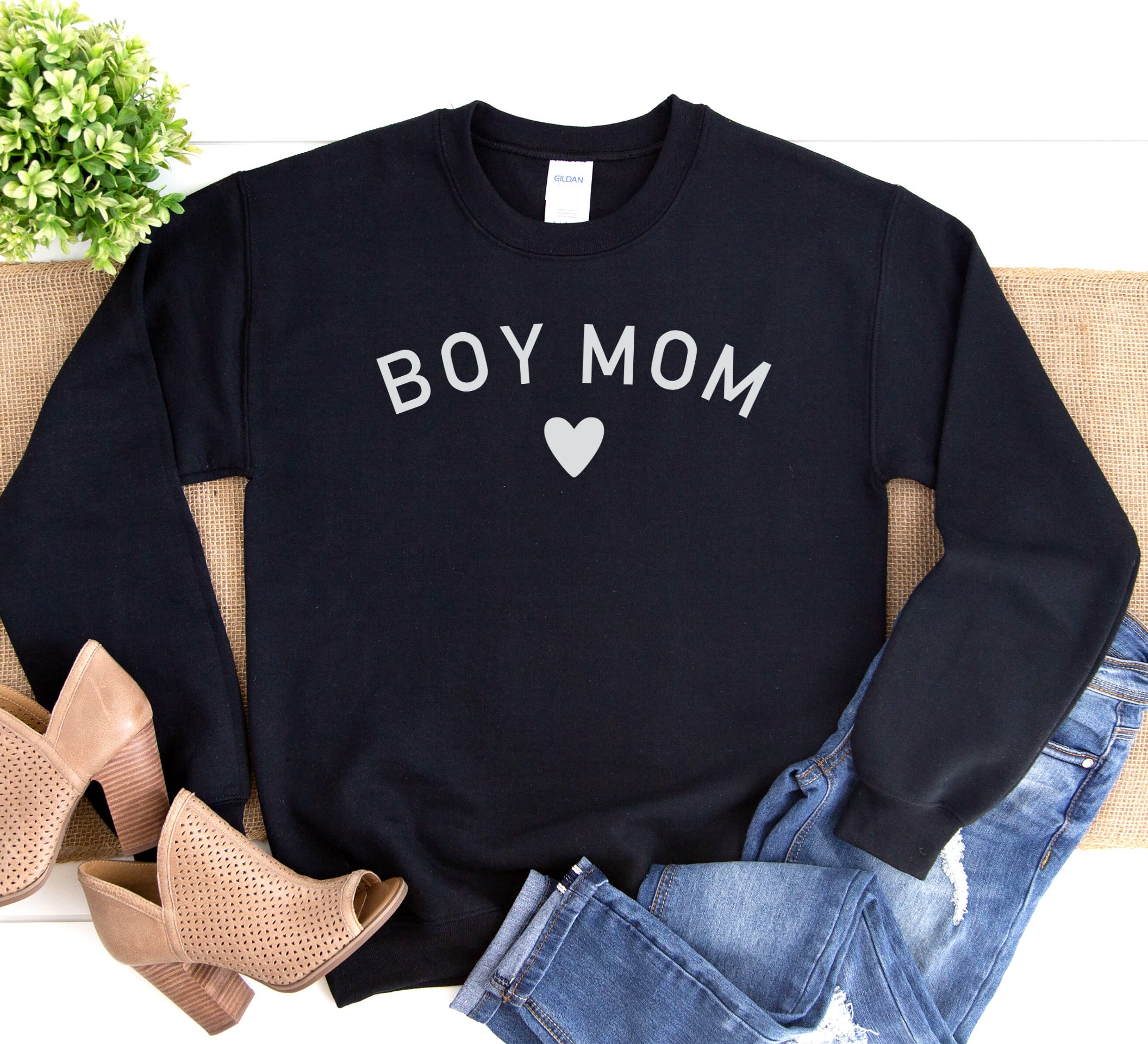 Boy Mom Sweatshirt Boy Mama Sweatshirt, Boy Mom Shirt, Gift for Mom, Cute Sweatshirt, Boy Mom