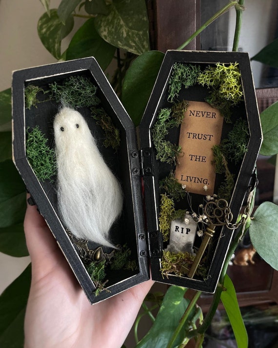 Ghost Graveyard Coffin - Etsy