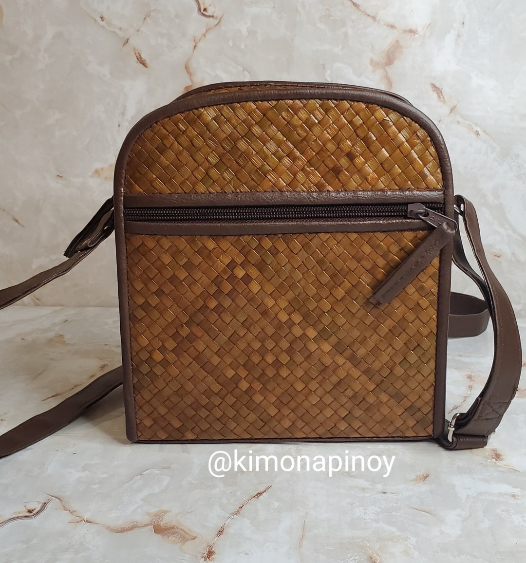 Pandan Hand Woven Bag Philippine Made Artisanal Gift for Etsy
