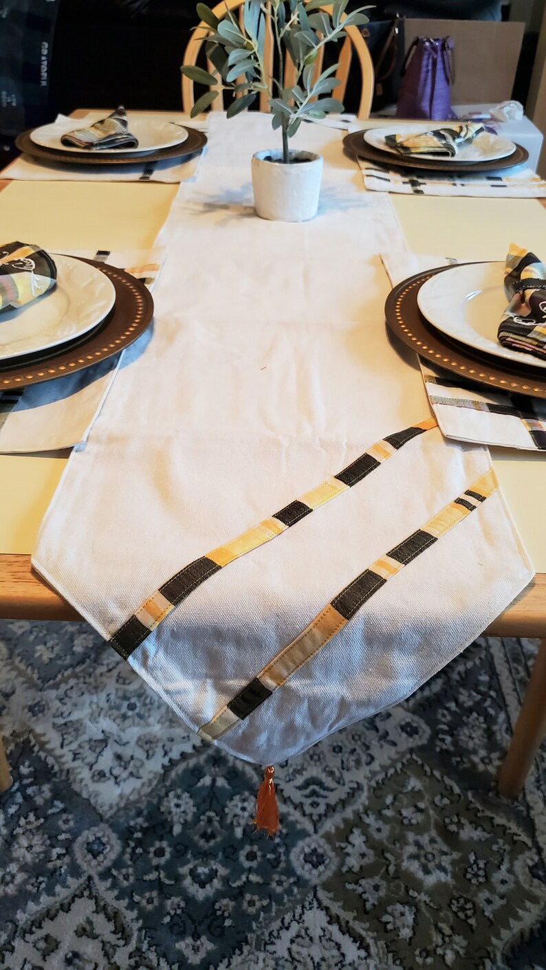 Placemats Table Runner Napkins Set Handwoven Napkins Etsy