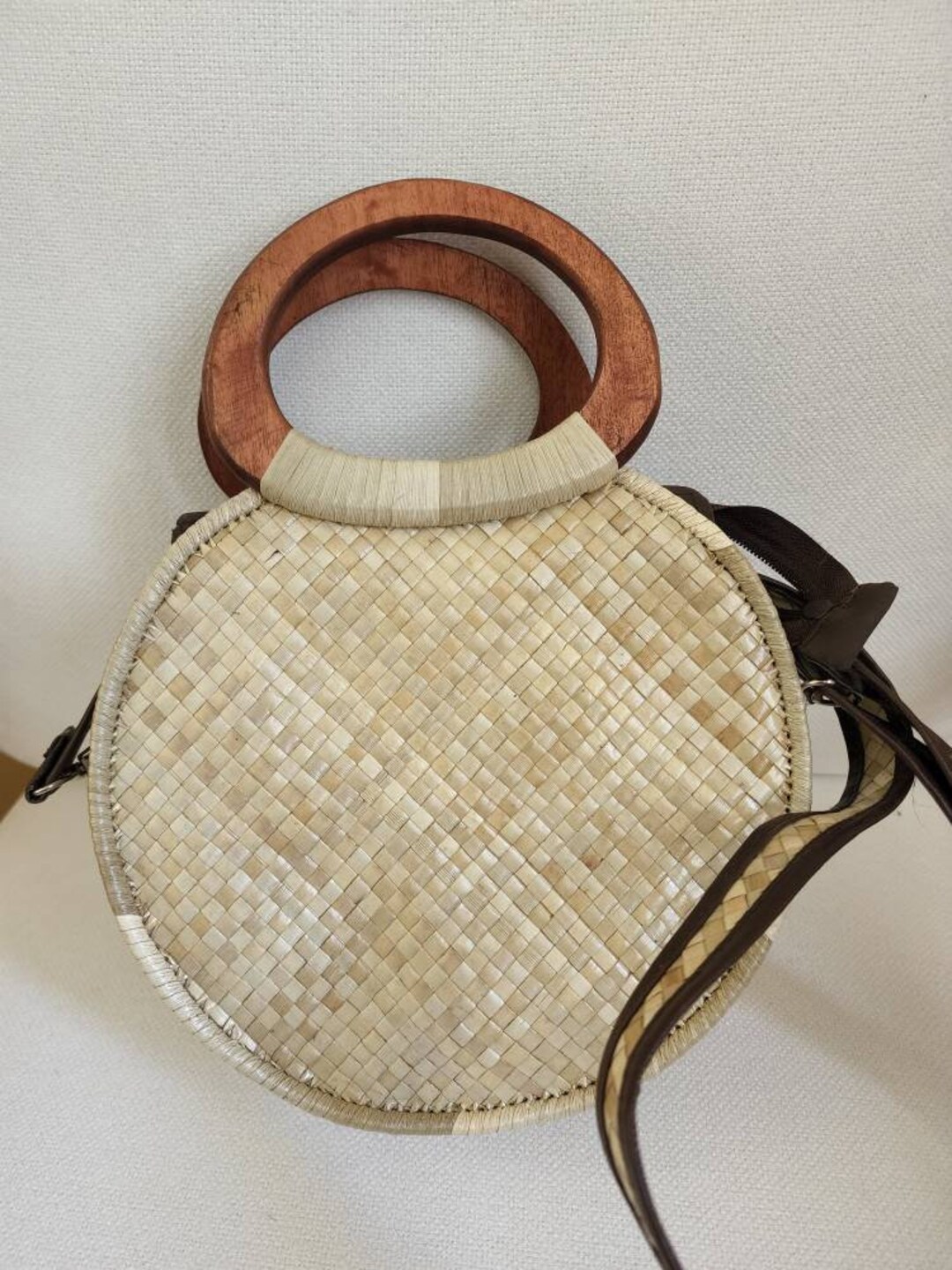 Pandan Hand Woven Bag Philippine Made Artisanal Gift for Etsy