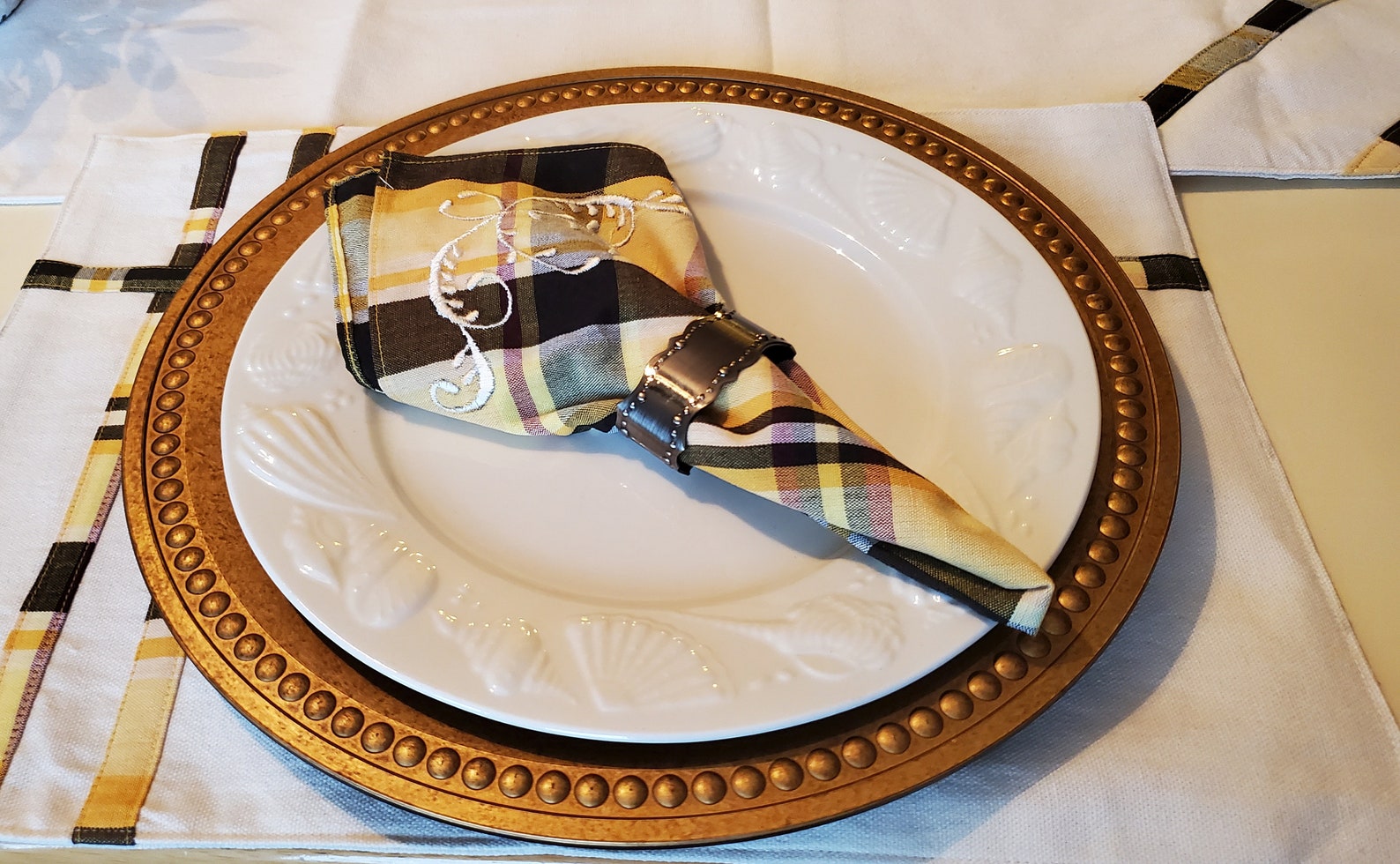 Placemats Table Runner Napkins Set Handwoven Napkins Etsy